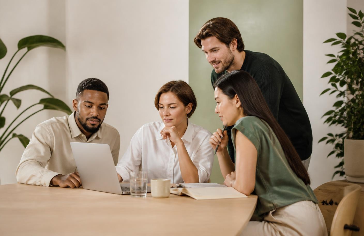 The Tutora team working together